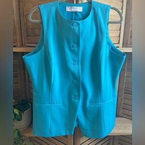Primark Turquoise Sleeveless Vest NWT